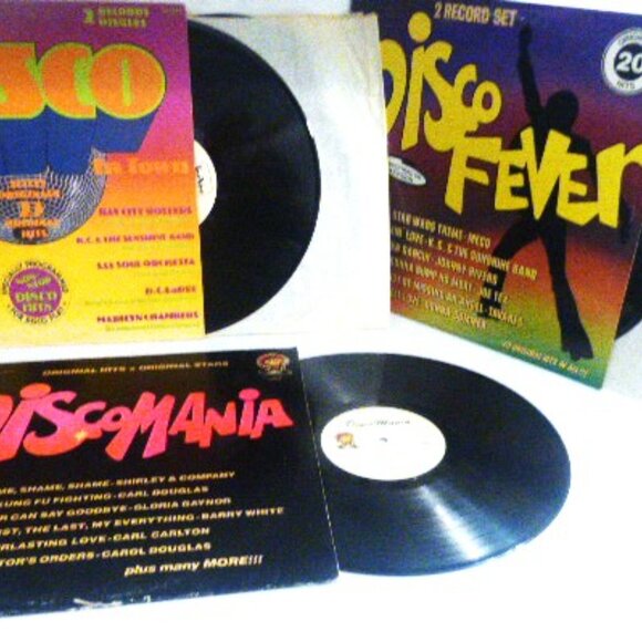 3x DISCO LP Disco Mania TV-DISC 74004 Tee Vee BEST of DISCO TA-1059 DISCO FEVER - Picture 3 of 6